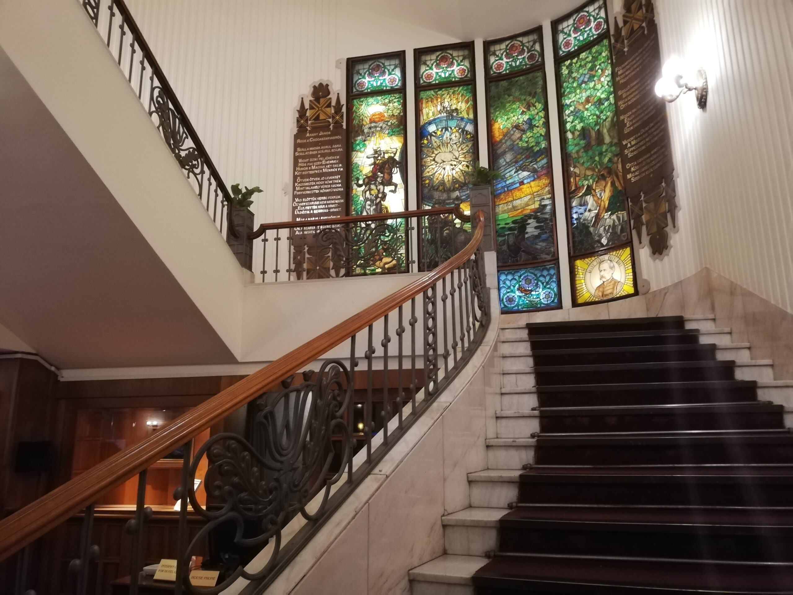 Hotel Gellért lépcsőház