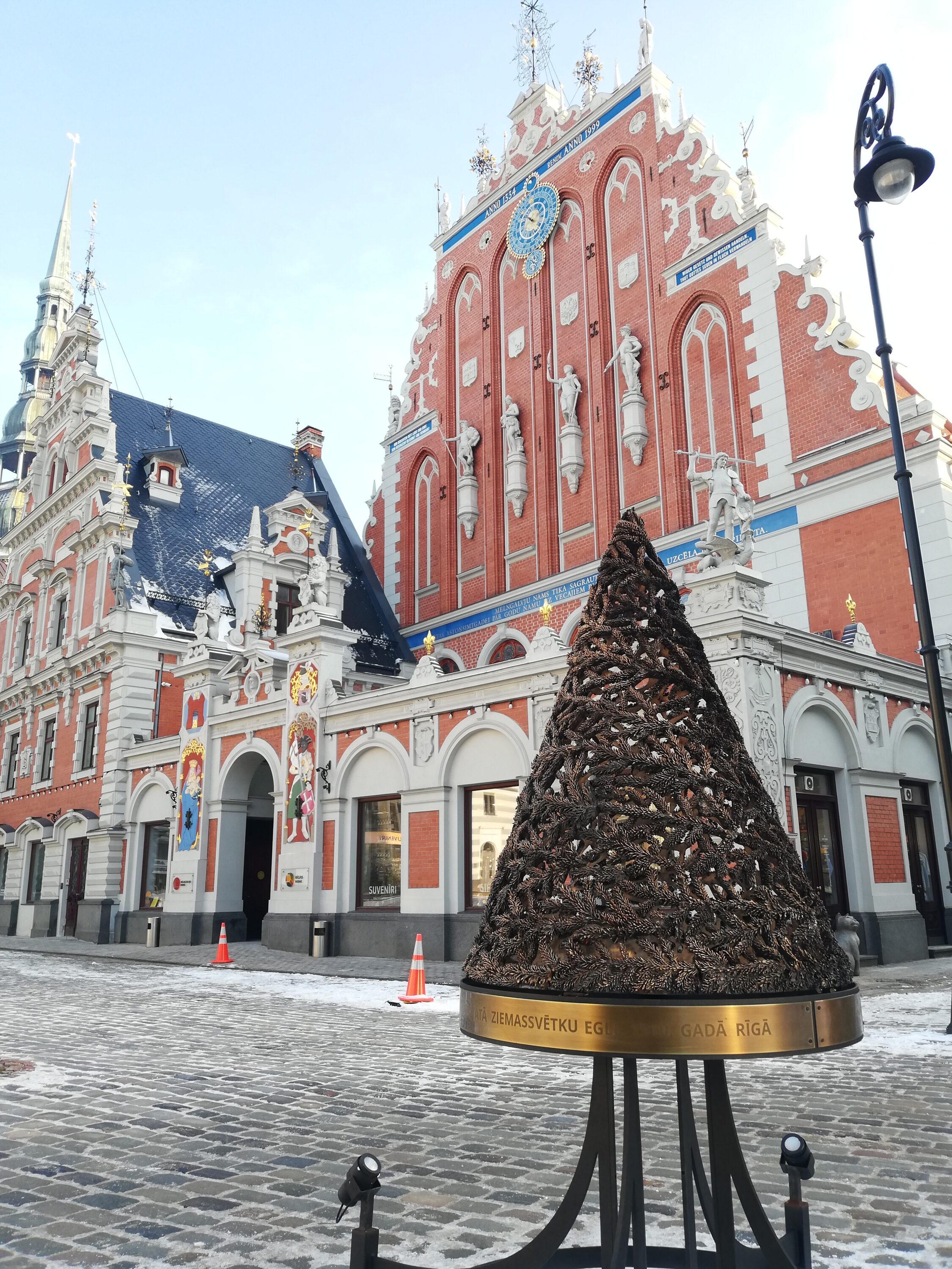 Riga első karácsonyfa